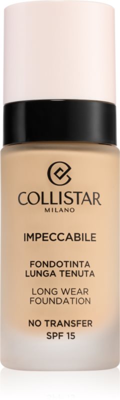 Collistar Impeccabile Long Wear Foundation machiaj persistent
