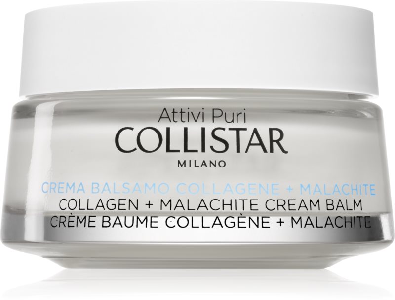 Collistar Attivi Puri Collagen Malachite Cream Balm crema hidratanta anti-imbatranire cu colagen 50 ml
