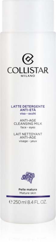 Collistar Cleansing Anti-age lapte pentru curatare pentru intinerirea pielii 250 ml
