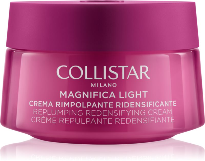 Collistar Magnifica Replumping Redensifying Cream Face and Neck Light crema de fata cu efect de fermitate pentru față și gât 50 ml