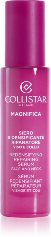 Collistar Magnifica Redensifying Repairing Serum Face and Neck Ser intensiv regenerant pentru față și gât 30 ml