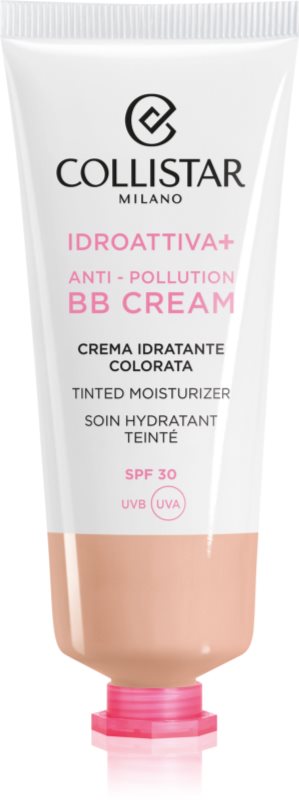 Collistar Face IDROATTIVA+ Tinted Moisturizer cremă hidratantă nuanțatoare SPF 30