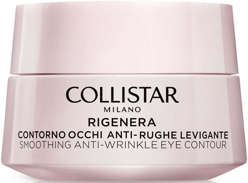 Collistar Rigenera Smoothing Anti-Wrinkle Eye Contour crema anti rid pentru ochi ziua și noaptea 15 ml