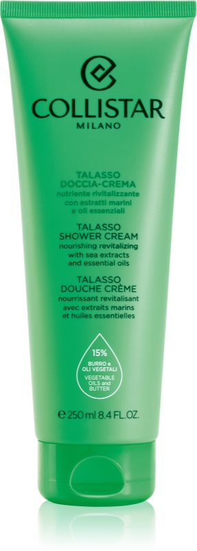 Collistar Special Perfect Body Talasso Shower Cream gel de dus revitalizant si hranitor cu extracte marine si uleiuri esentiale 250 ml