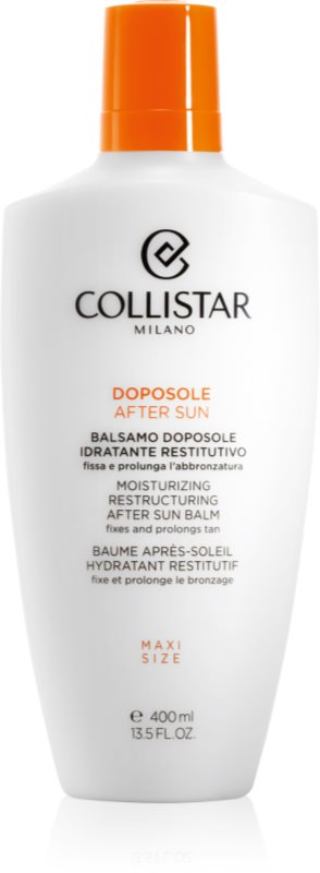 Collistar After Sun Moisturizing Restructuring After Sun Balm balsam pentru corp dupa expunerea la soare 400 ml