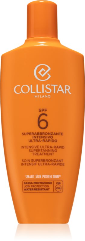 Collistar Special Perfect Tan Intensive Ultra-Rapid Supertanning Treatment crema pentru bronzat SPF 6 200 ml