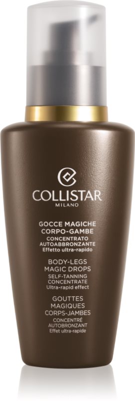 Collistar Magic Drops Body-Legs Self-Tanning Concentrate emulsie autobronzanta pentru corp si picioare. 125 ml