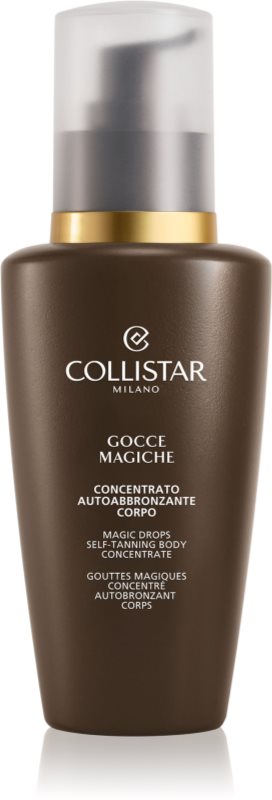 Collistar Magic Drops Body-Legs Self-Tanning Concentrate emulsie autobronzanta pentru corp si picioare. 125 ml