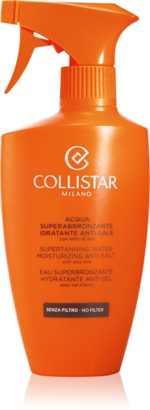 Collistar Special Perfect Tan Supertanning Water Moisturizing Anti-Salt spray hidratant pentru un bronz optim cu aloe vera 400 ml
