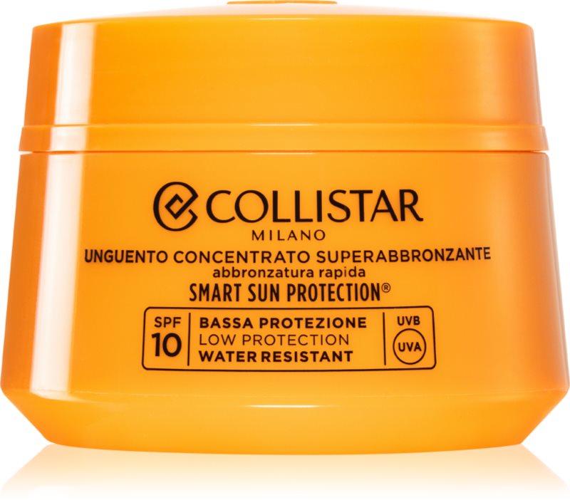 Collistar Smart Sun Protection Supertanning Concentrate Unguent SPF 10 unguent concentrat SPF 10 150 ml