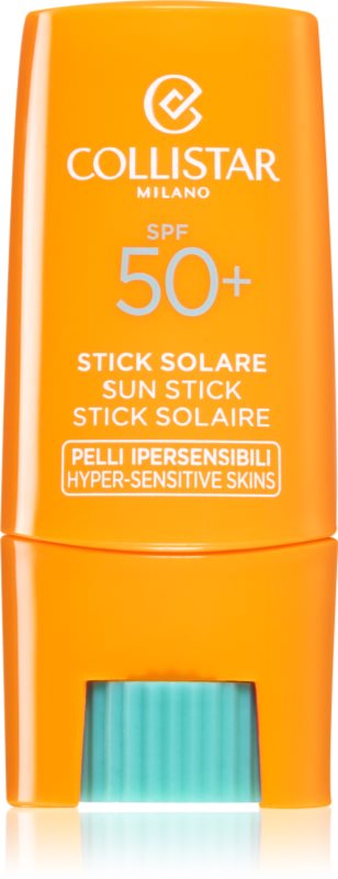 Collistar Smart Sun Protection Sun Stick SPF 50 stick protector pentru zonele sensibile SPF 50 9 ml