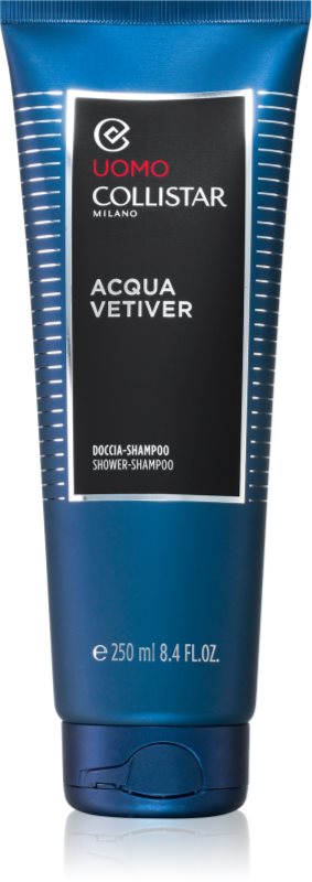 Collistar Uomo Acqua Vetiver Shower Shampoo sampon gel dus pentru barbati 250 ml