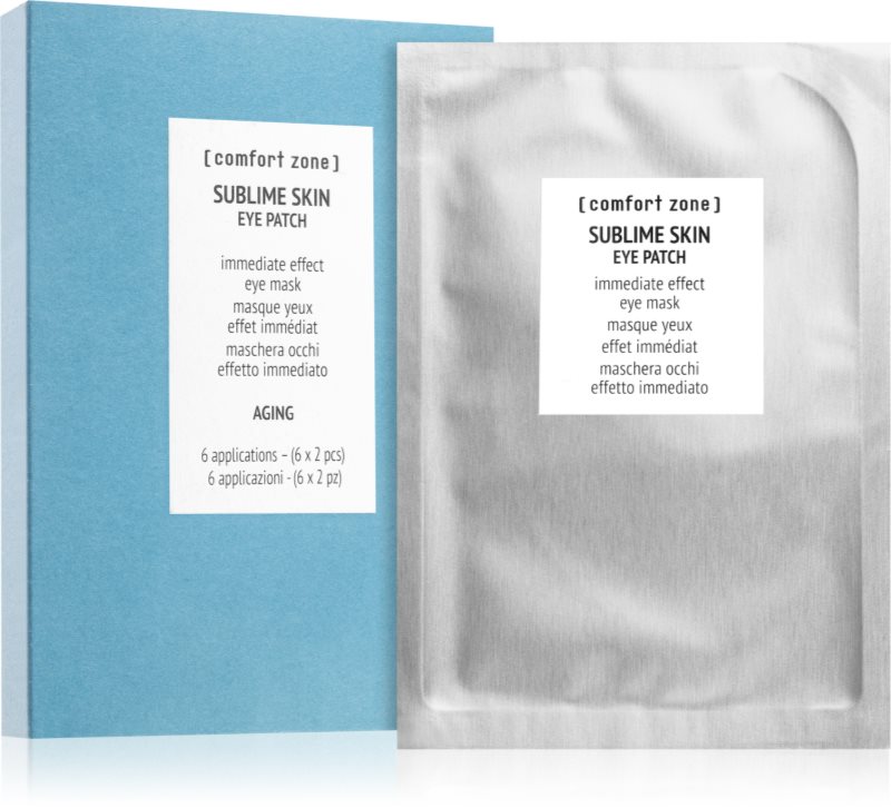 Comfort Zone Sublime Skin masca pentru ochi cu peptide 6 buc