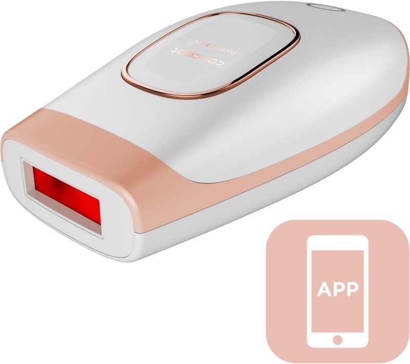 Concept IL3000 IPL Perfect Skin epilator IPL pentru corp, față, zona inghinală și axile White and Rosegold 1 buc