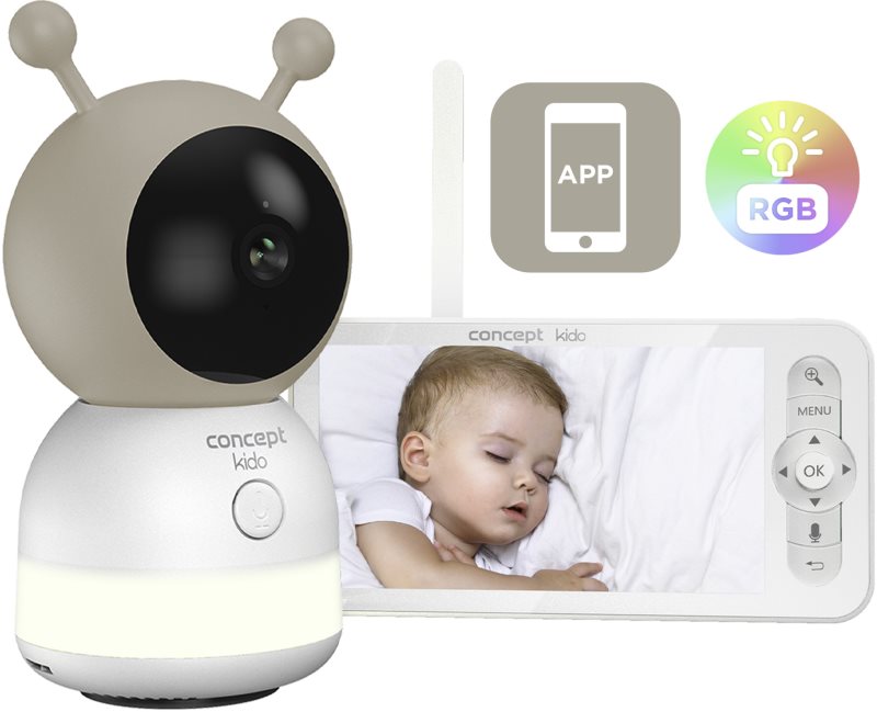 Concept KIDO KD4010 baby monitor video 1 buc