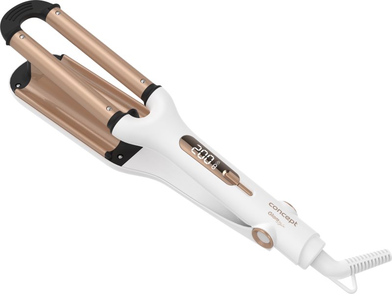 Concept KT2140 ondulator triplu pentru păr 1 buc