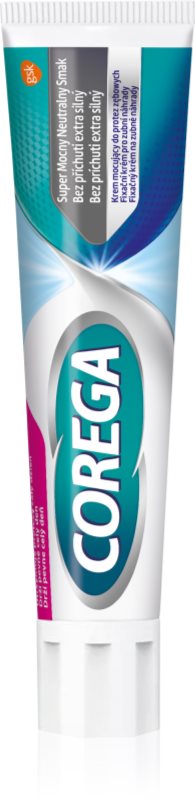 Corega Extra Strong No Flavour cremă de fixare pentru proteze dentare 70 g