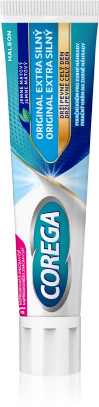 Corega Original Extra Strong cremă de fixare pentru proteze dentare cu fixare foarte puternica 70 g