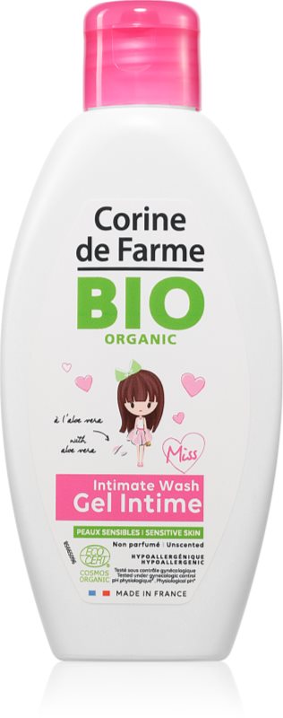 Corine de farme Intimate Wash gel pentru igiena intima pentru fete 125 ml