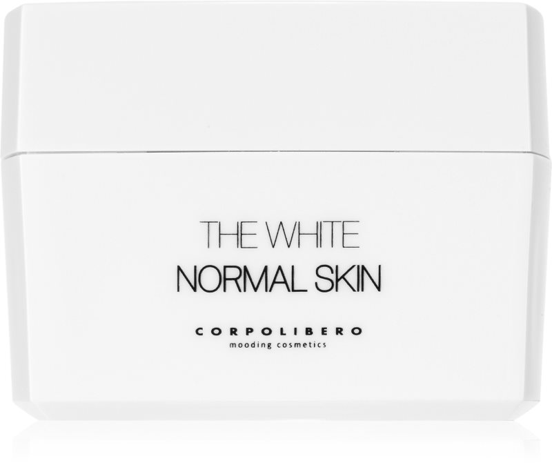 Corpolibero The White Normal Skin cremă hidratantă pentru curățare pentru piele normala 50 ml