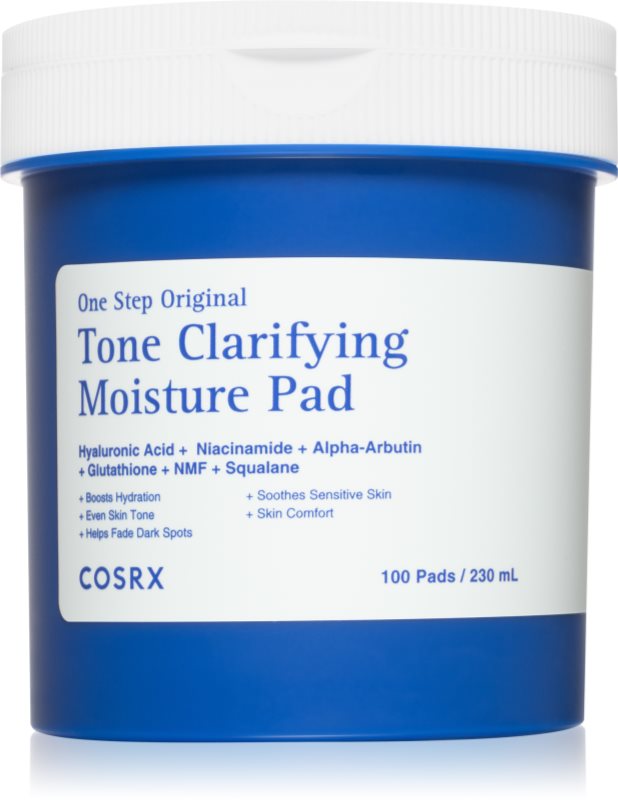 Cosrx One Step Original Tone Clarifying Moisture Pad dischete de tonifiere cu efect de hidratare 100 buc