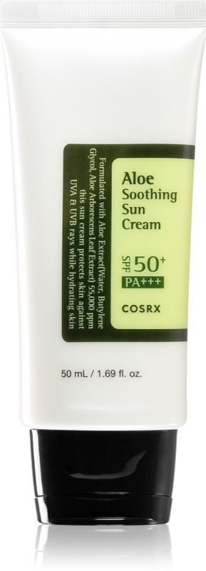 Cosrx Aloe Soothing Sun Cream cremă pentru plaja SPF 50 50 ml