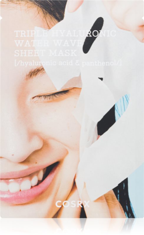 Cosrx Hydrium Triple Hyaluronic Water Wave Sheet Mask mască textilă hidratantă 20 ml
