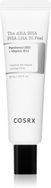 Cosrx The AHA BHA PHA LHA gel exfoliant impotriva punctelor negre 30 ml