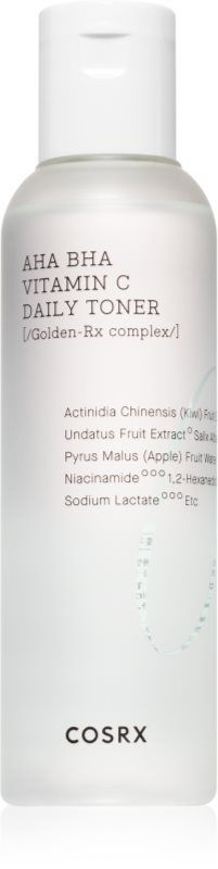Cosrx Refresh AHA/BHA Vitamin C tonic revitalizant cu efect de exfoliere 150 ml