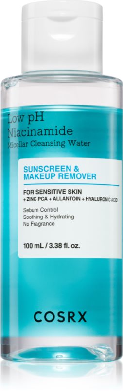 Cosrx Low pH Niacinamide Micellar Cleansing Water apa pentru curatare cu particule micele pentru piele sensibilă 100 ml