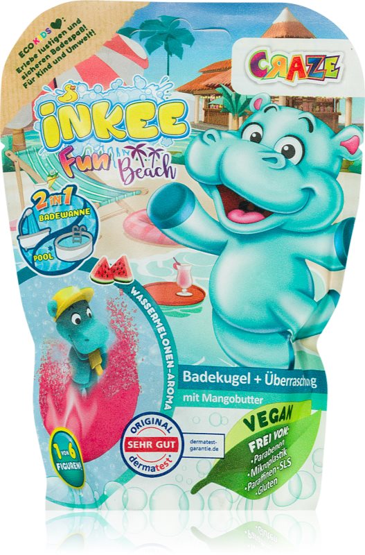 Craze INKEE Fun Beach bombă de baie pentru copii 1 buc