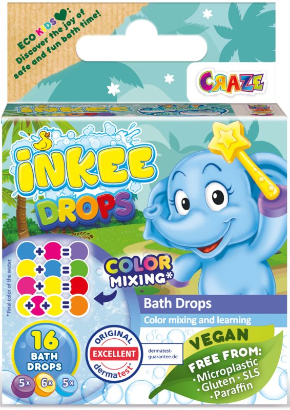 Craze INKEE Bath Drops fulgi de baie 48 g