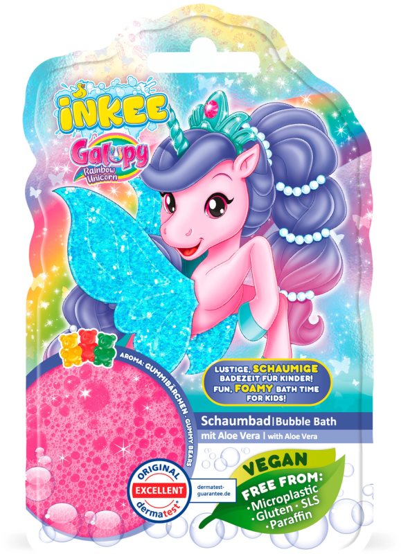Craze INKEE Galupy Unicorn spuma de baie 40 ml