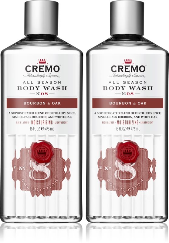 Cremo Bourbon & Oak Gel de duș pentru bărbați Woody & Ambery