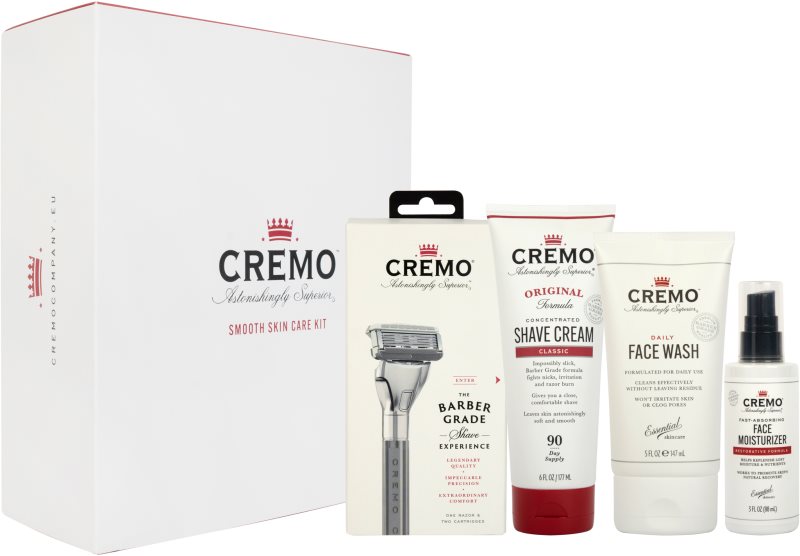 Cremo Smooth Skincare Kit set cadou faciale pentru bărbați