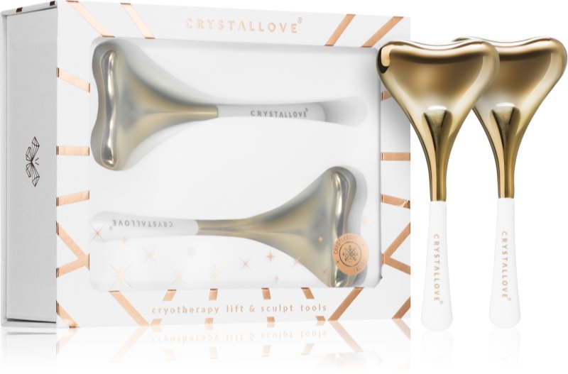 Crystallove Cryo Cryotherapy Lift & Sculpt Tools accesoriu de masaj faciale 2 buc