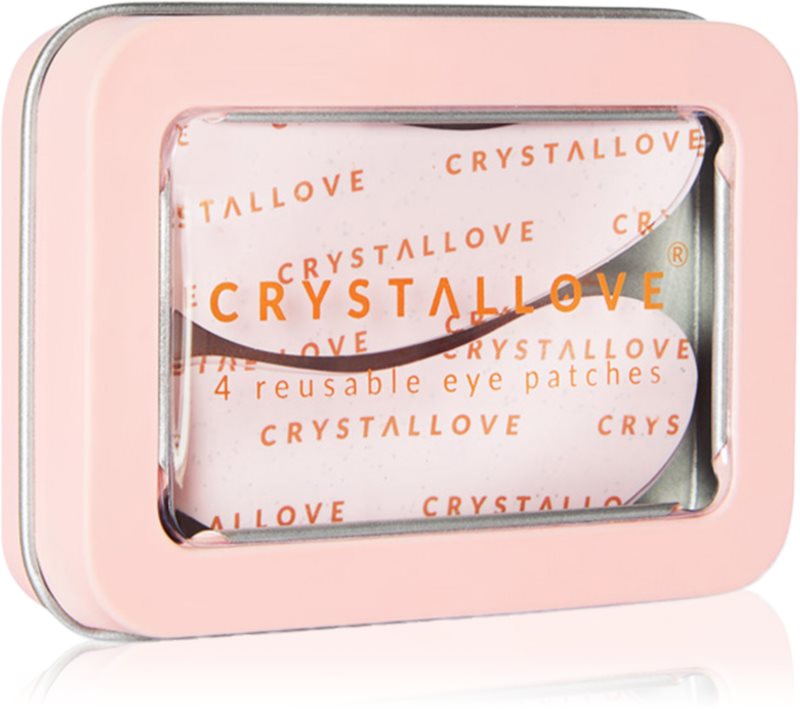 Crystallove Reusable Eye Patches plasturi reutilizabili pentru zona ochilor 4 buc