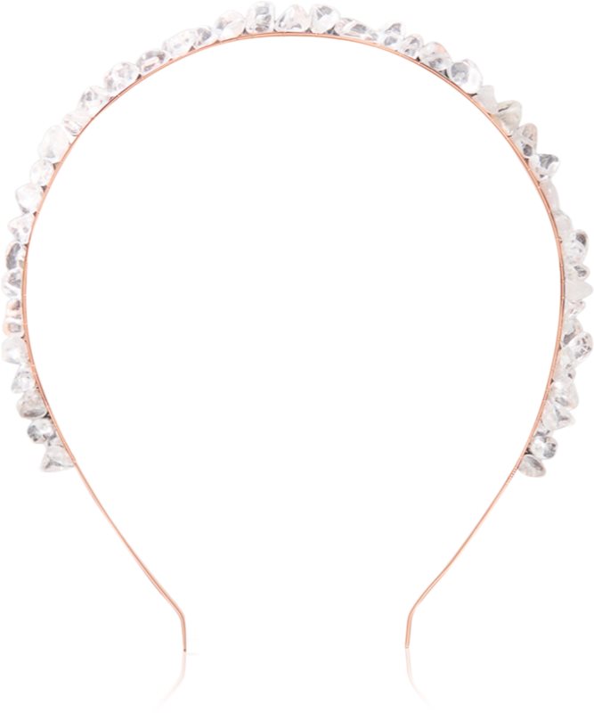 Crystallove Clear Quartz Hairband bentiță pentru păr 1 buc