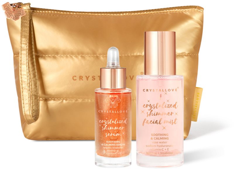 Crystallove Rose Quartz Skincare Duo set pentru îngrijirea tenului