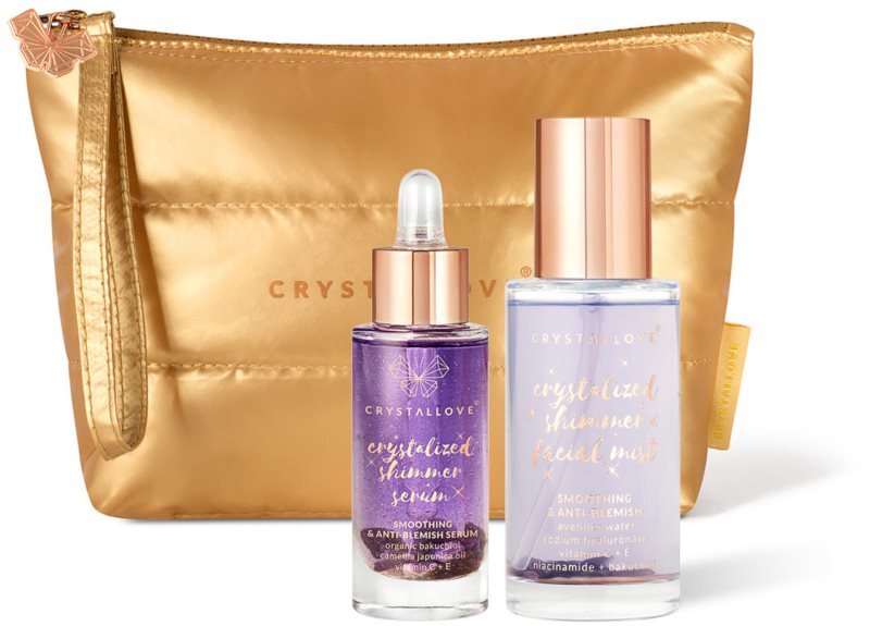 Crystallove Amethyst Skincare Duo set pentru îngrijirea tenului