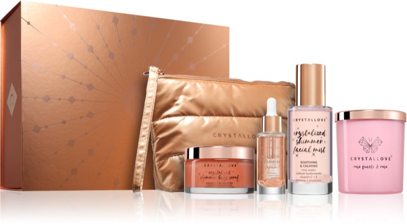 Crystallove The Pink Glow Ritual set cadou