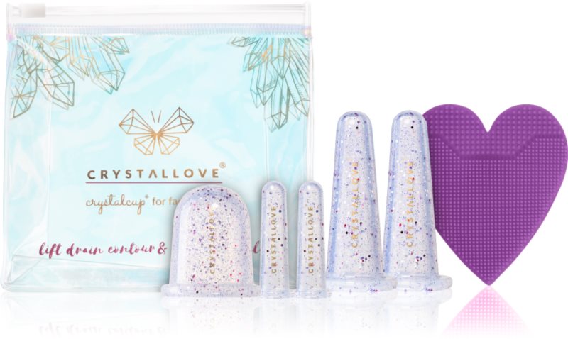 Crystallove Crystalcup set pentru fata si corp 1 buc