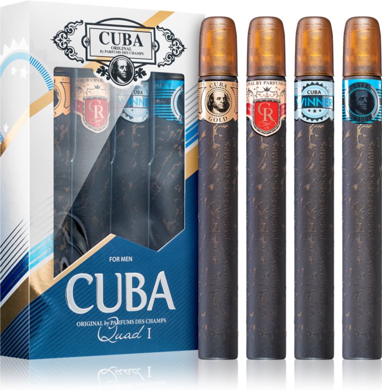 Cuba Quad For Men set cadou pentru bărbați