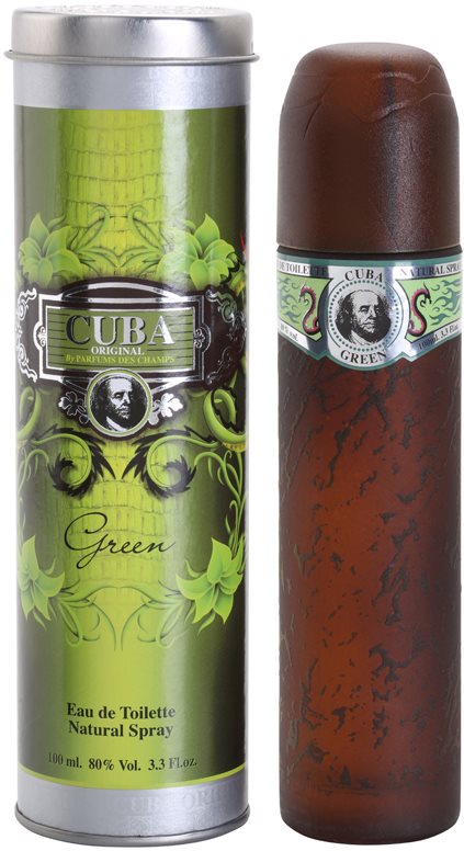 Cuba Green Eau de Toilette pentru bărbați 100 ml