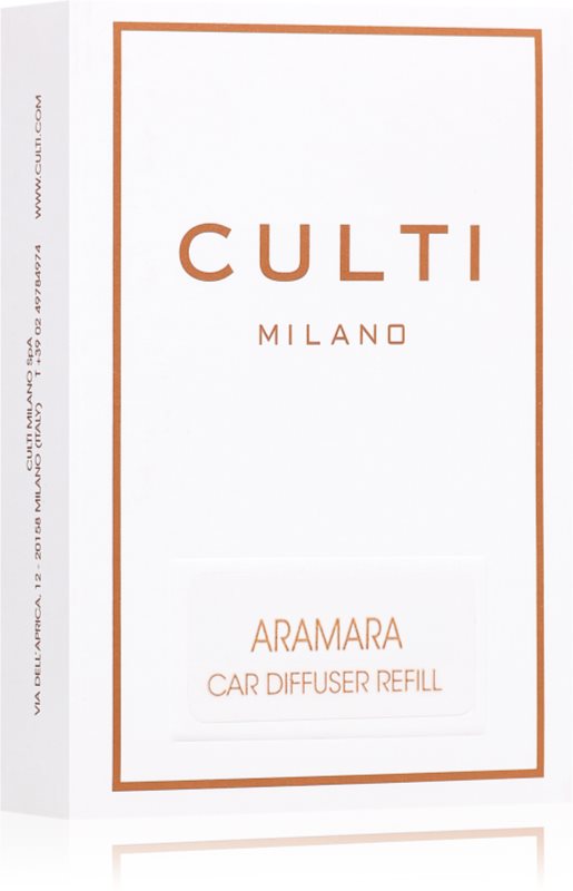 Culti Milano Car Aramara parfum pentru masina rezervă 57x35 cm