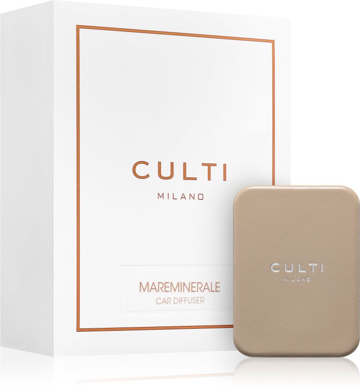 Culti Milano Car Diffuser Taupe Mareminerale parfum pentru masina + refill 73x53 cm