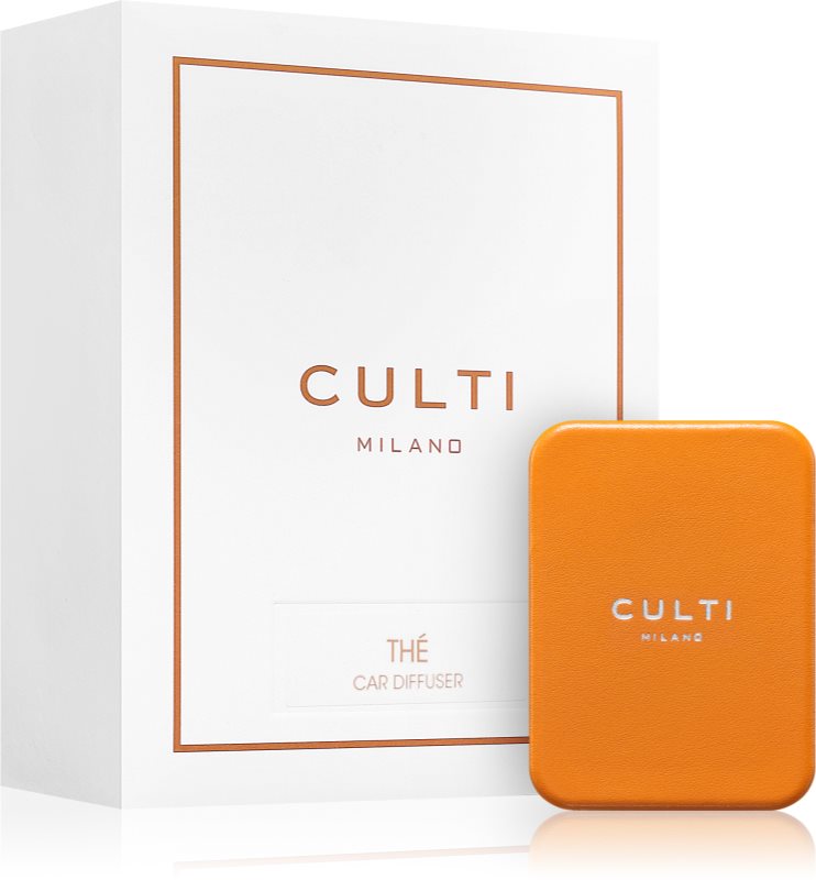 Culti Milano Car Diffuser Orange Thé parfum pentru masina + refill 73x53 cm