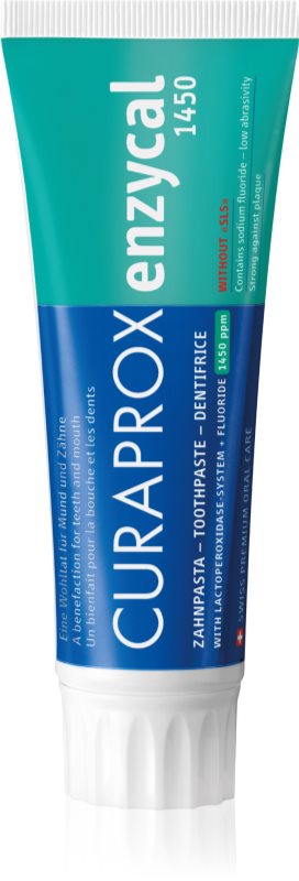 Curaprox Enzycal 1450 pastă de dinți 1450 ppm 75 ml