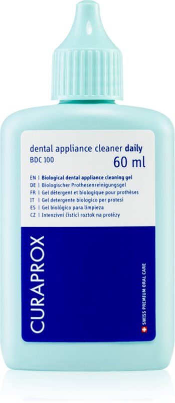Curaprox BDC 100 soluție pentru curățarea protezelor Daily 60 ml
