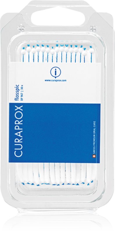 Curaprox DF 967 ata dentara si scobitoare intr-unul singur 30 buc